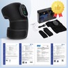Cordless Knee Massager with Heat, Heating Pad for Knee Shoulder