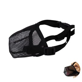 Adjustable Breathable Mesh Muzzle, 1 Pcs Dog Muzzle, Dog Mask, Mouth Cover for Anti-Biting Anti-Barking Licking, for Small Medium Large Dogs