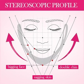 5Pcs Mascarilla de Colágeno en Forma de V Para Rostro, Correa Para la Barbilla Para Mujeres y Hombres, Mascarilla Levantamiento en Forma de V Con Colágeno y Acido