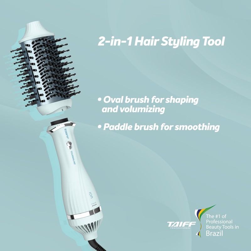 Taiff - Blow Dryer Brush | 2-in-1 Volumizing Hot Air