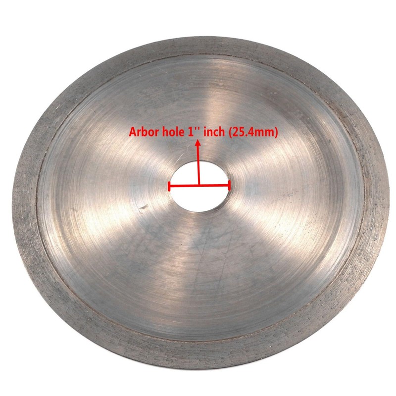 ILOVETOOL 6 inch Sintered Lapidary Saw Gemstone Diamond Blade Tile