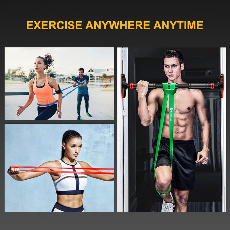 Lively Life Resistance Bands Pull Up, Heavy Fitness Exercise Bands