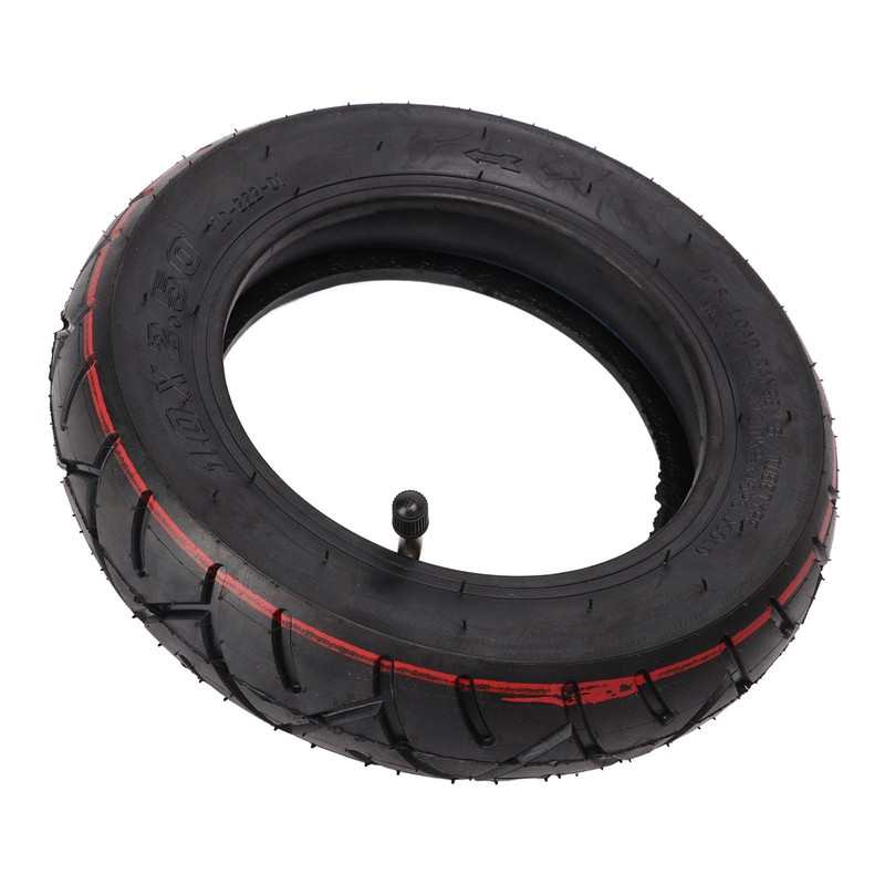 Scooter Inner Outer Tire Anti Shock 10 X 2.50 Rubber
