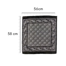 Paliacates Negros x 12 - Fabricados en México, Pañuelos Multiusos de Poliéster Resistente, Económicos y Versátiles, 60x56 cm