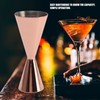 Cocktail Double Jigger Stainless Steel Innovative Wine Measuring Cup Bartending