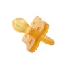 Sweetie 1 x Rubber Star Shape Natural Rubber Pacifier with