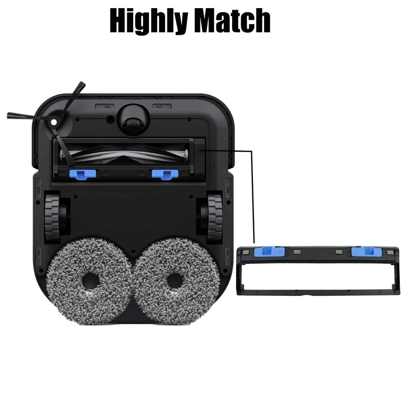 Chuancheng Main Roller Brush Cover Replacement Part for ECOVACS DEEBOT