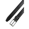 Boss Men's Carmello Belt made of Vegetable-tanned Leather with Metal