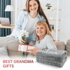 Niyewsor Grandma Gifts, Gifts for Grandma Blanket, Grandma Birthday Gifts,