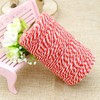 jijAcraft 400M Red and White Cotton String, 2MM Durable Craft