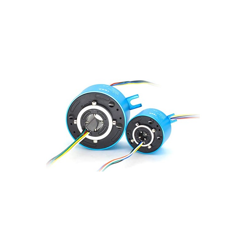 Taidacent Through Hole Conductive Rotary Slip Rings Electrical Brush Ring