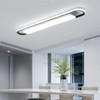 Naroume 4Ft Modern Hallway Ceiling Lights, 6500K Acrylic Linear Ceiling
