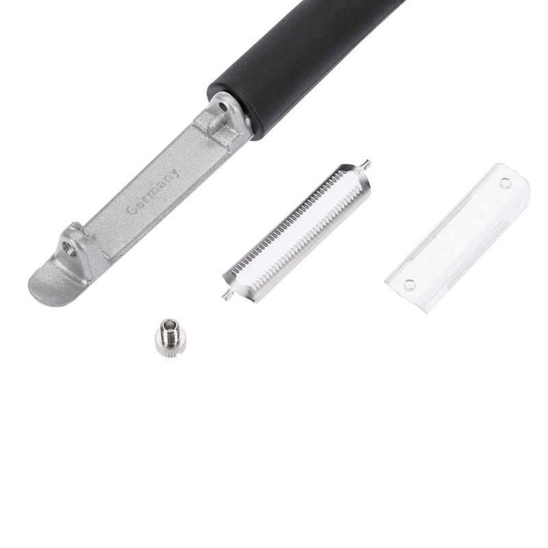 Westmark Gallant Peeler, Plastic/Stainless Steel, Black/Red/Silver