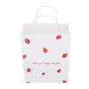 10Pcs Gift Bags Medium Size Reusable Odorless Strawberry Pattern Widely