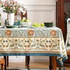 patdrea French Linen Tablecloth Soft Breathable Tabletop Cover Kitchen Dining