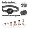 Antiladrido Perro Entrenamiento Collar Eléctrico Automático Color Negro