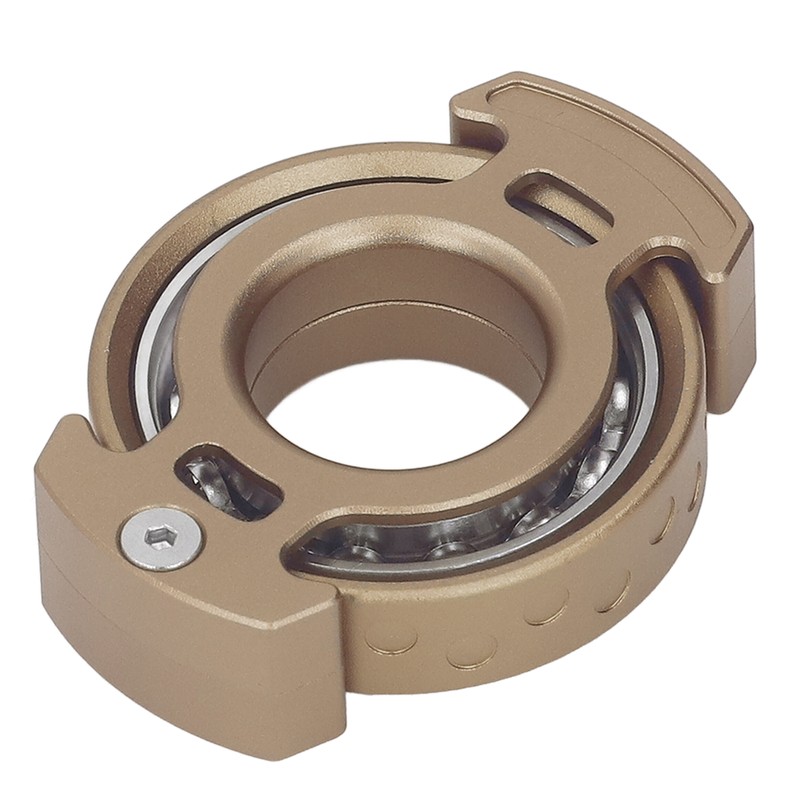 Fingertip Gyroscope Reduce Anxiety Free Rotating Metal Ring Decompression Toy