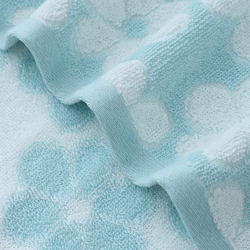 Pidada Hand Towels Set of 2 Floral Pattern 100% Cotton
