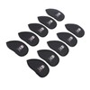 10PCS Golf Club Head Cover PU Leather Protective Abrasion Resistant