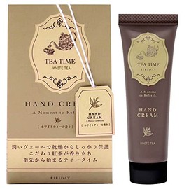 BIBIDAY Tea Time Hand Cream 1.1 oz (30 g), White Tea Scent