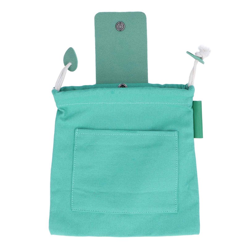 Foraging Bag Large Capacity Durable Canvas PU Leather Wide Application
