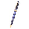 Asvine P20 Purple Resin Fountain Pen Piston Filling, Gold Plated