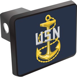 U.S. Navy Chief Petty Officer Trailer Hitch Cover