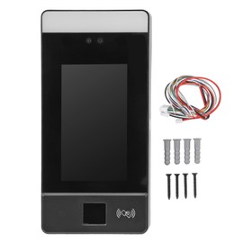 4.3 Inch Face Recognition Time Attendance Machine High Capacity Fast Recognition Biometric Time Clock