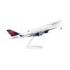 Daron Skymarks Delta 747-400 Airplane Model Building Kit with Gear,