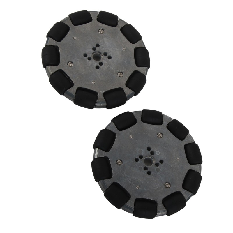 2pcs Omnidirectional Wheel 4in Omni Directional Universal Wheel Industrial Robot