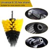 6 Piece Drill Brush Attachment Set-Drill Brush Cleaning Brushes Set