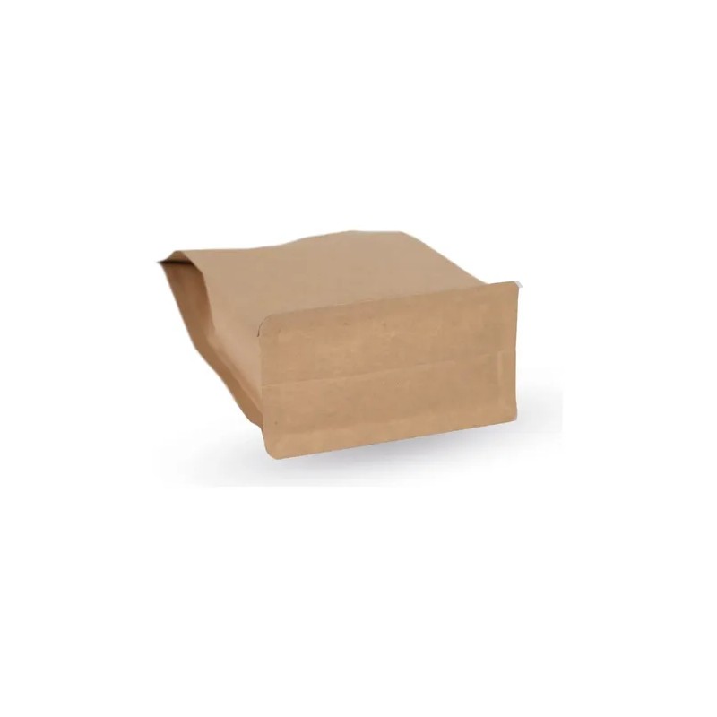 Bolsa Fondo Plano 454g - Papel Kraft - Sin Zipper