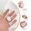 4 PCS Bouquet Charms for Wedding Memory, Bridal Wedding Bouquet