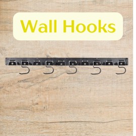 Yukon 65" Wall Mount Tool Organizer Garage Shed Garden Tool Holder Storage Rack