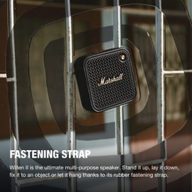 Marshall Willen II Bluetooth Portable Speaker - Black & Brass
