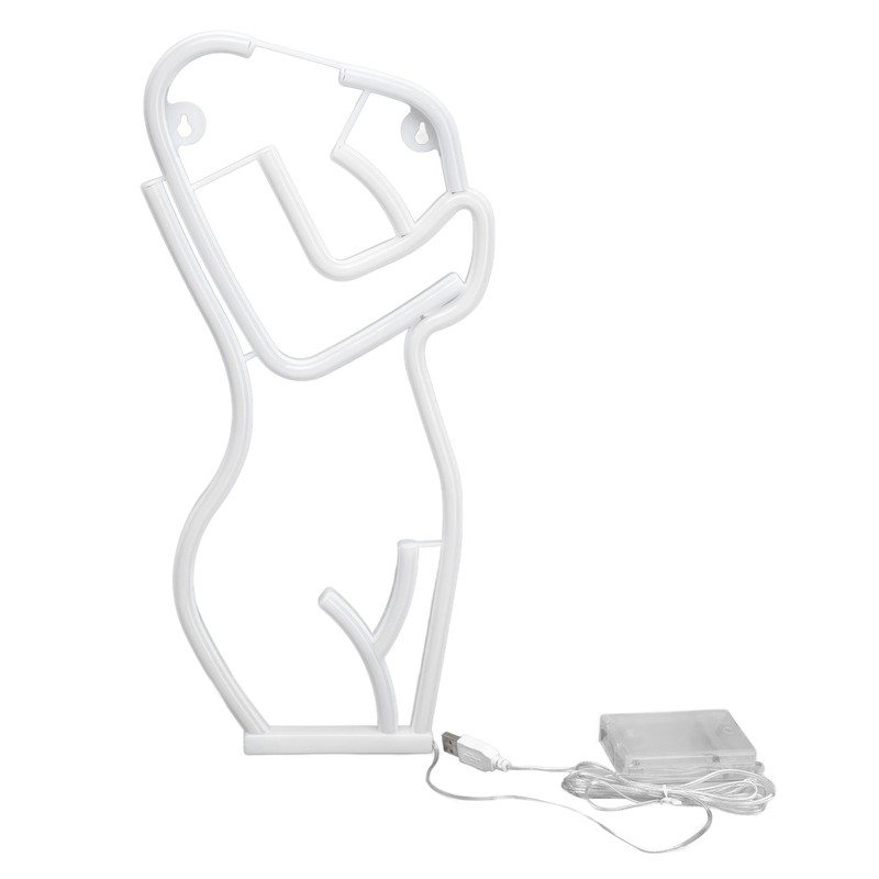 LED Neon Light Neon Sign Body Shape Art Wall Decorative