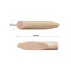 Shiwaki 50pcs Solid Wood Pocket Hole Plugs Wood Pine for