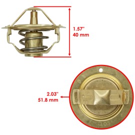 Caltric Thermostat for Kawasaki Concours ZG1000 1986 - 2006 / 49054-1051 49054-0003