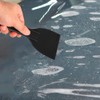 12pcs Plastic Putty Knife Set, Spackle Tool, Include 6 Black