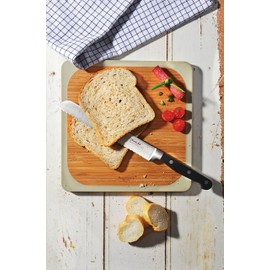 BergHOFF CooknCo Forged Bread Knife, Black