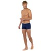 HOM Men's Boxer De Bain Sea Life Swimming Trunks, navy