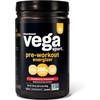 Vega Sport Pre-Workout con 100 mg de Cafeína Natural, Fresa