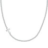Morellato Cross SKR62 Men's Necklace Steel Zircons, Alloy Steel, Zircons