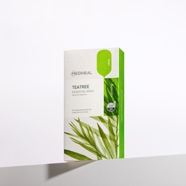 Mediheal Tea Tree Essential Mask 60 sheets + Pure Cacao Vita Mask 10 sheets (Total 70 sheets) / 메디힐 티트리 에센셜 마스크 60매+청정 카카오 비타 마스크 10매 (총 70매)