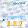 Grounding Pillowcase King with 10% Silver Fiber with 15ft Grounding