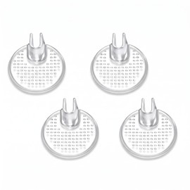 2 Pairs Silicone Toe Protectors for Thong Sandals, Gel Cushion Guards with Non Slip Pads for Flip Flops and Toe Pain Relief