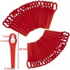 FIND A SPARE 40 Pcs Plastic Grass Trimmer Blades |