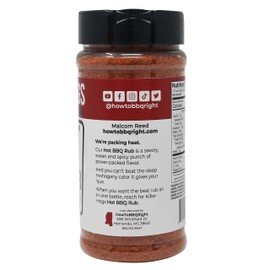 Killer Hogs HOT BBQ Rub | Championship Grill Seasoning for Beef, Steak, Burgers, Pork, and Chicken | 12 Ounces
