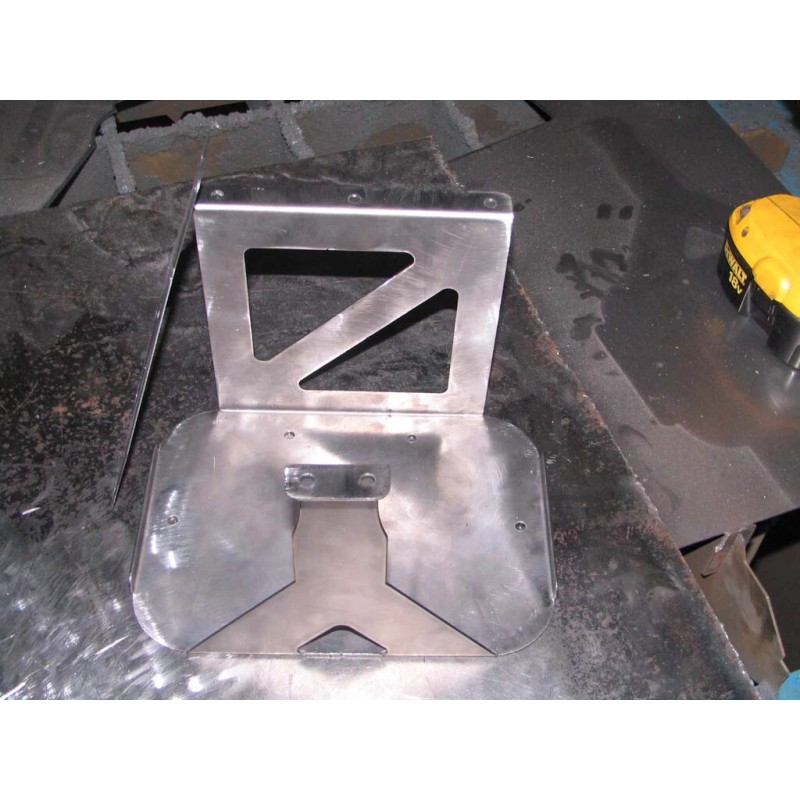 Plasma Thought Optima 34/78 Battery box mount yellow red top