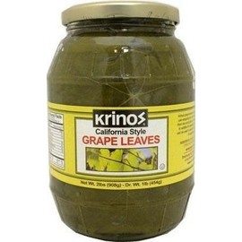 Krinos Imported Grape Leaves, 2 lbs (1 JAR)